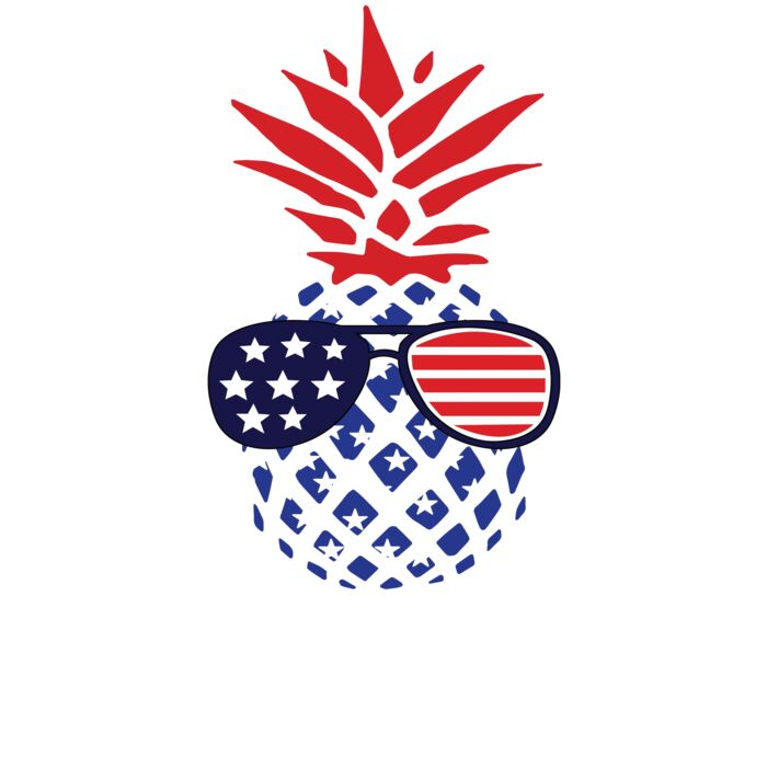 American Pineapple Slouchy Tank Thumbnail