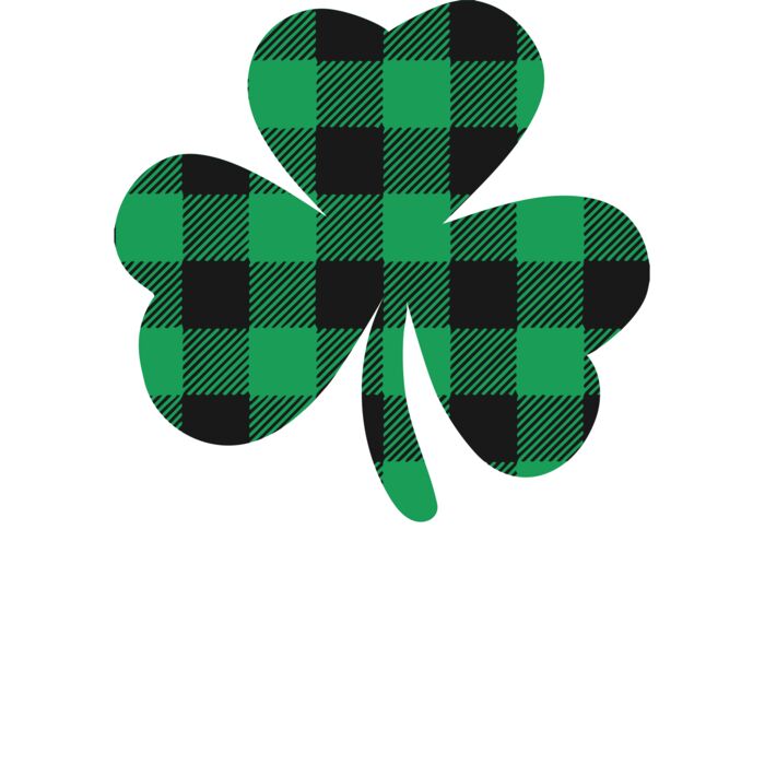 Plaid Clover V Neck Thumbnail