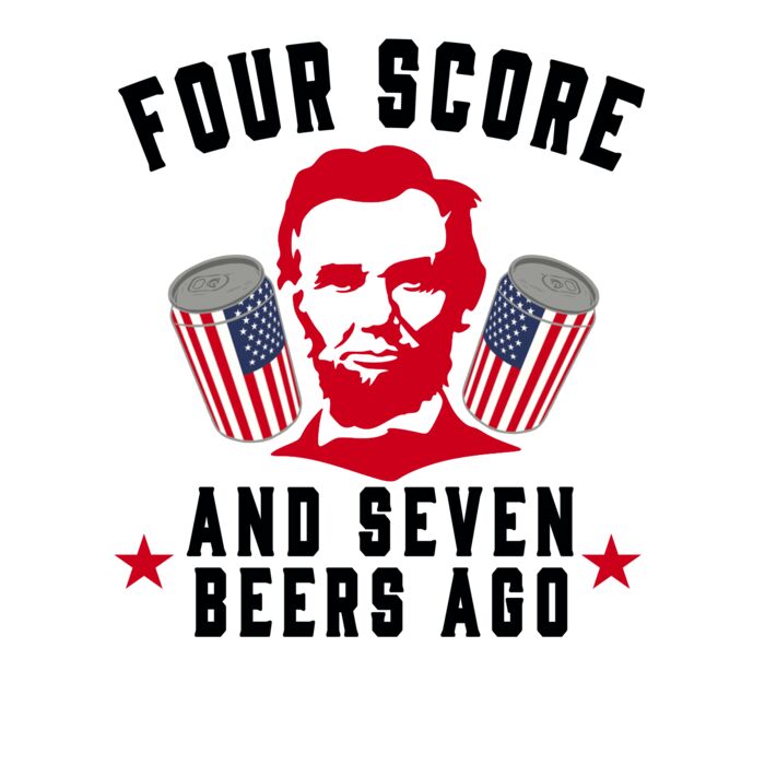 Four Score Crew Neck T Shirt Thumbnail