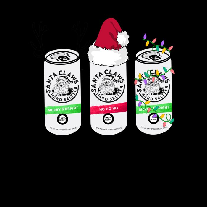 Santa Claws Drop Sleeve Sweatshirt Thumbnail