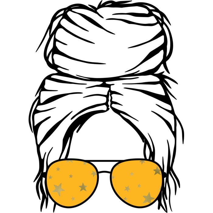 CF   Messy bun Stars  9  Thumbnail