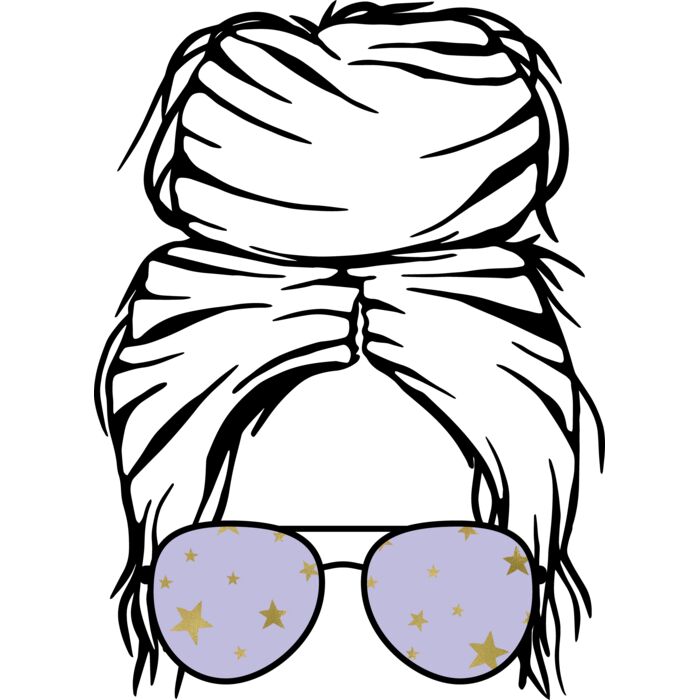 CF   Messy bun Stars  8  Thumbnail