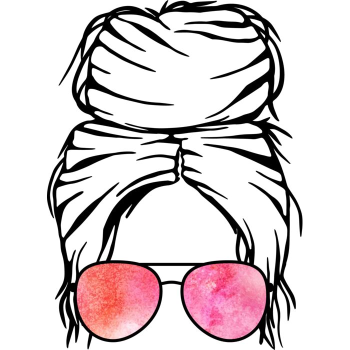 CF   Messy bun Watercolor  1  Thumbnail