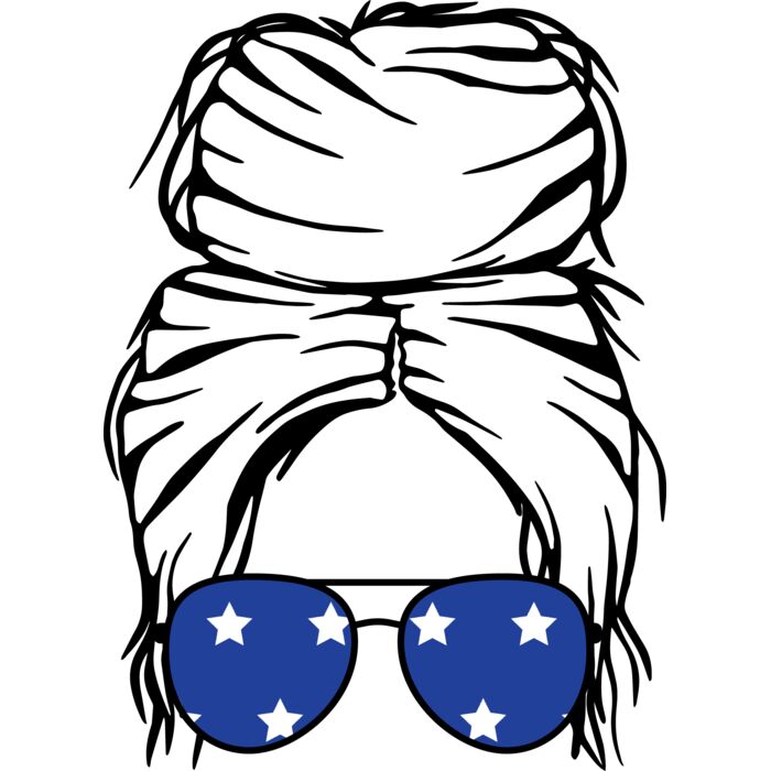 CF   Messy bun USA  4  Thumbnail