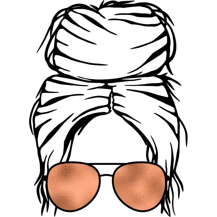 CF   Messy bun Metalic  5  Thumbnail