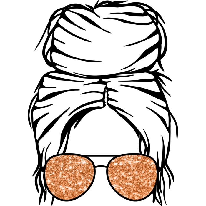 CF   Messy bun Glitter  5  Thumbnail