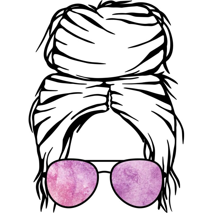 CF   Messy bun Watercolor  12  Thumbnail