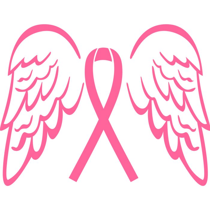 Awearness Ribbon with Wings Thumbnail