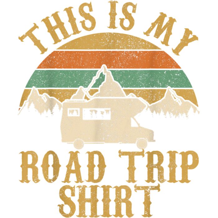 This Is My Road Trip Shirt   RV Camping Tshirt Camper Gift T Shirt Thumbnail