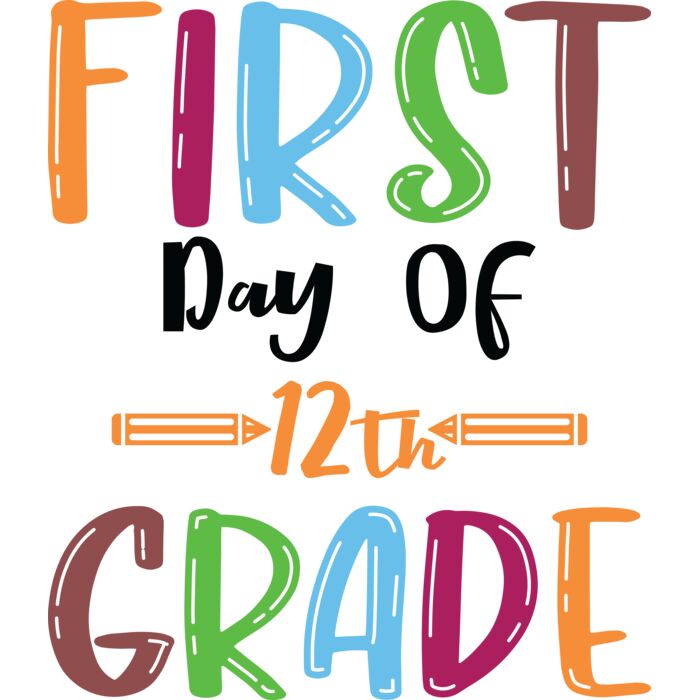 First Day Of 12th Grade Thumbnail