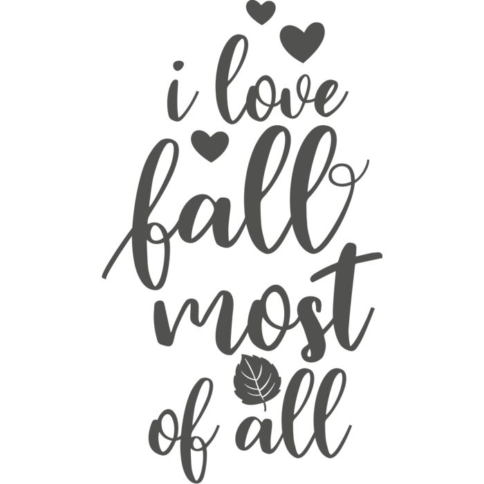 I Love Fall Most of All Thumbnail