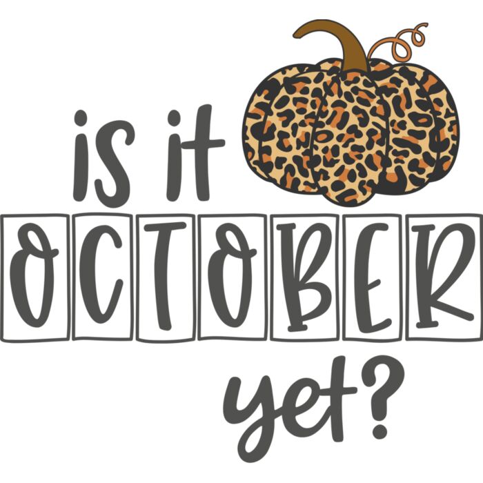 Is It October Yet Thumbnail