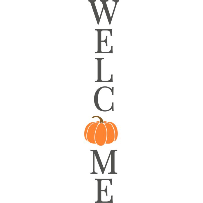 Sign Welcome Pumpkin Thumbnail