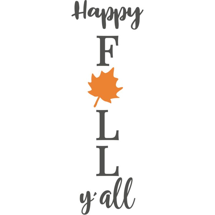 Sign Happy Fall y all Thumbnail