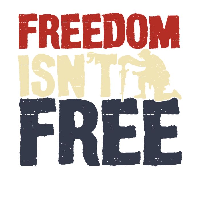 FREEDOM ISNT FREE  DISTRESSED Thumbnail