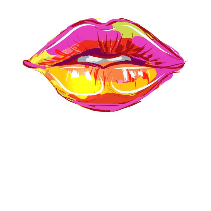 watercolor lips Thumbnail