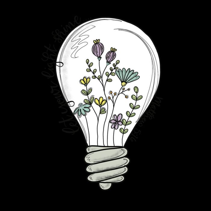 light shine  light bulb Thumbnail