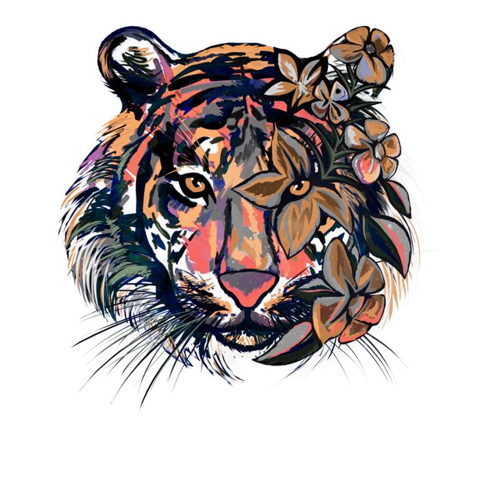 floral tiger Thumbnail