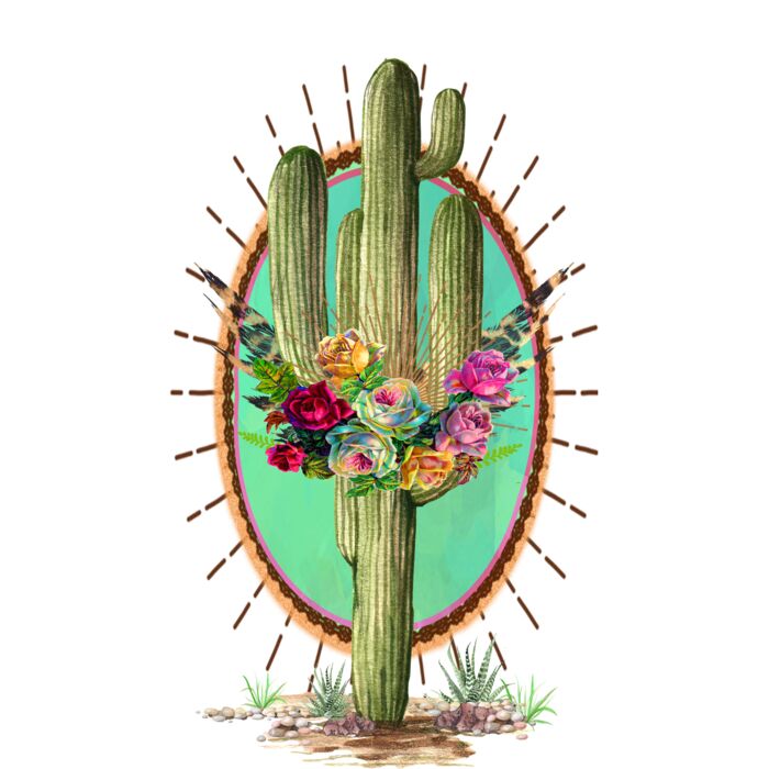 floral cactus Thumbnail