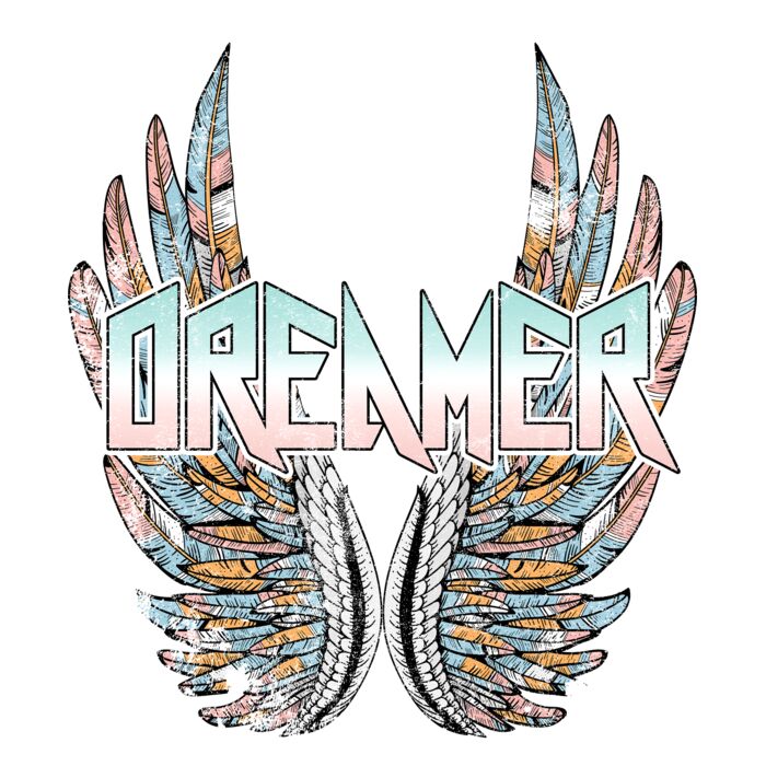 Dreamer  WINGS BACK PRINT Thumbnail