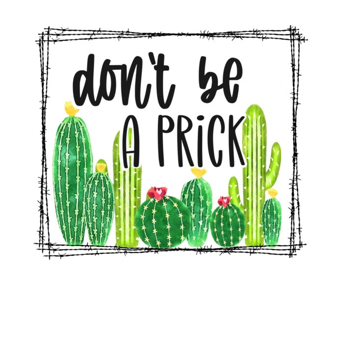 DONT BE A PRICK  CACTUS Thumbnail