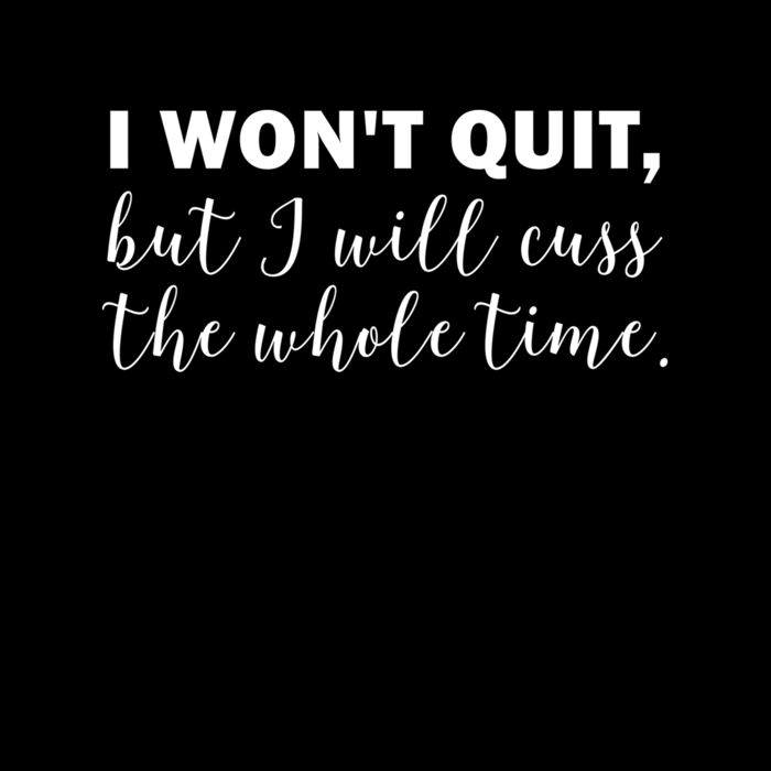 I wont quit Thumbnail