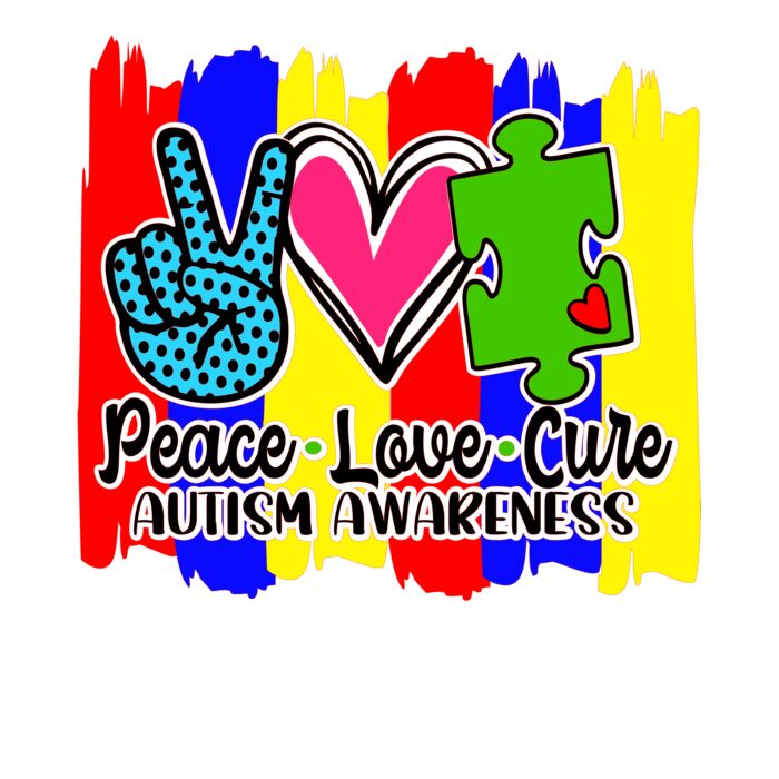 peace love cure autism awareness Thumbnail