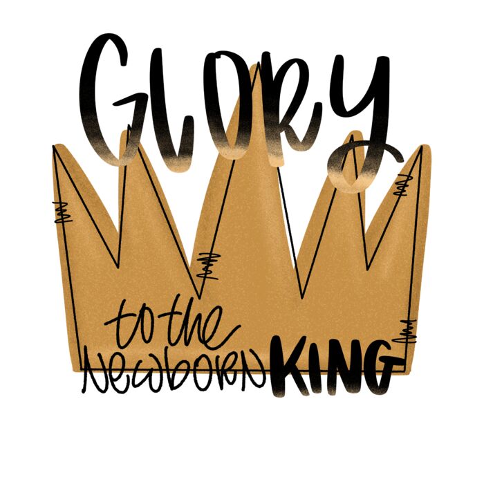 GLORY TO THE NEWBORN KING CROWN Thumbnail