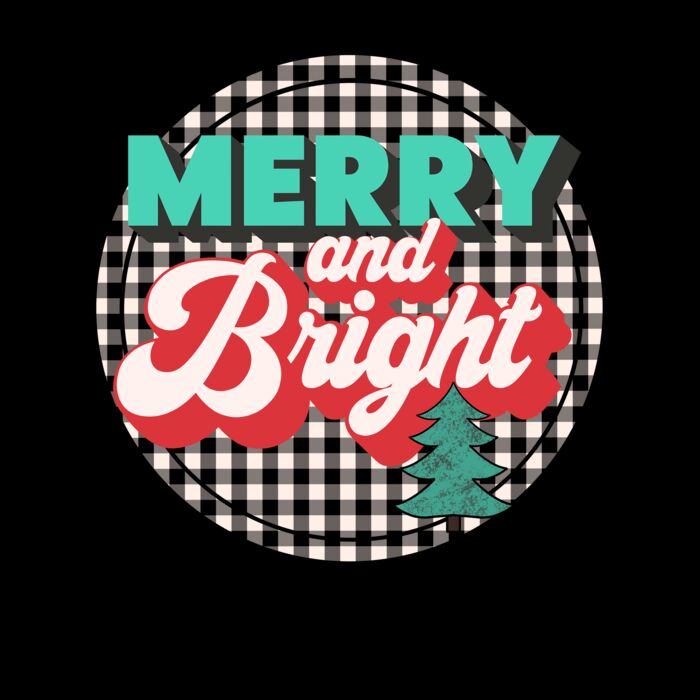 MERRY AND BRIGHT CIRCLE Thumbnail