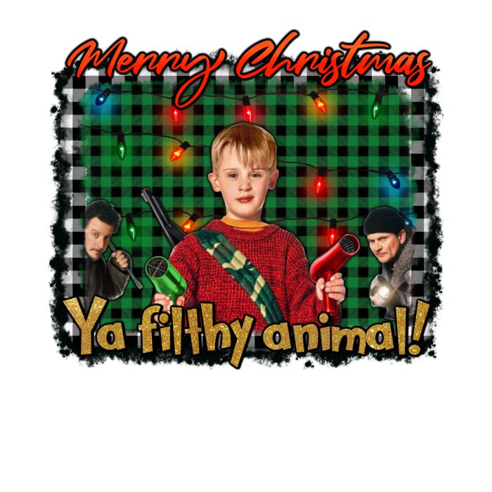 MERRY CHRISTMAS   YA FILTHY ANIMAL PLAID Thumbnail