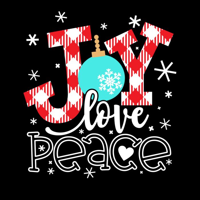 JOY LOVE PEACE  Wave Wash Hoodie Thumbnail