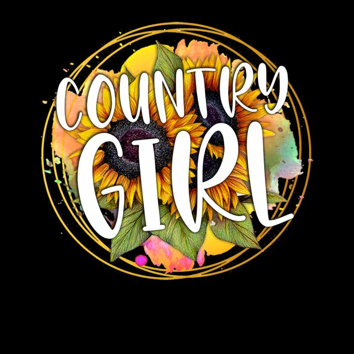 country girl sunflower Thumbnail