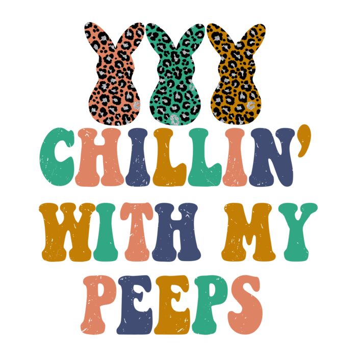 CHILLIN WITH MY PEEPS  LEOPARD Thumbnail