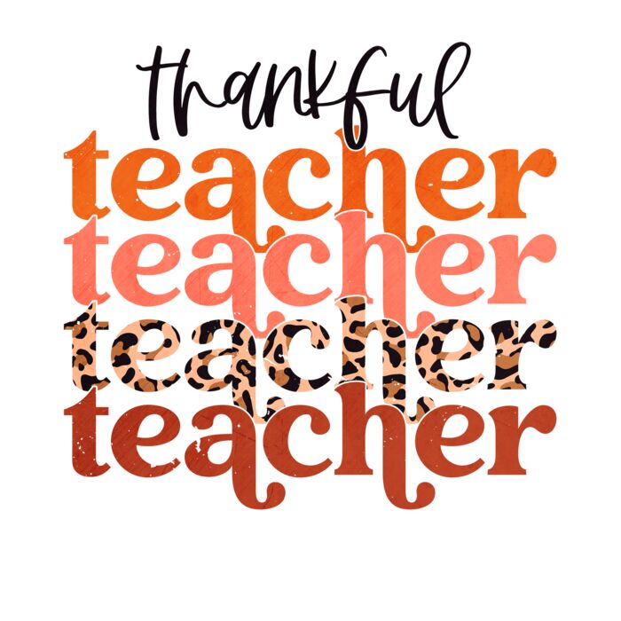 retro thankful teacher Thumbnail