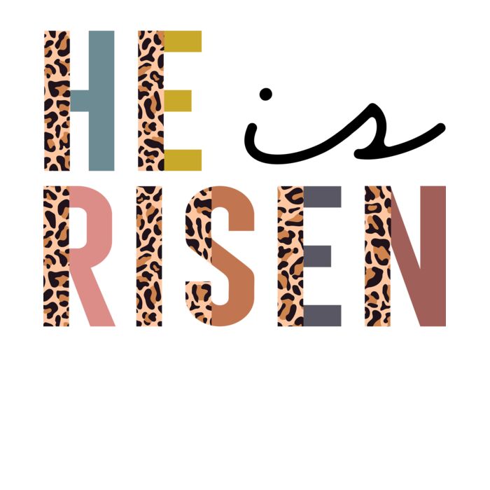 HE IS RISEN LEOPARD PRINT Thumbnail
