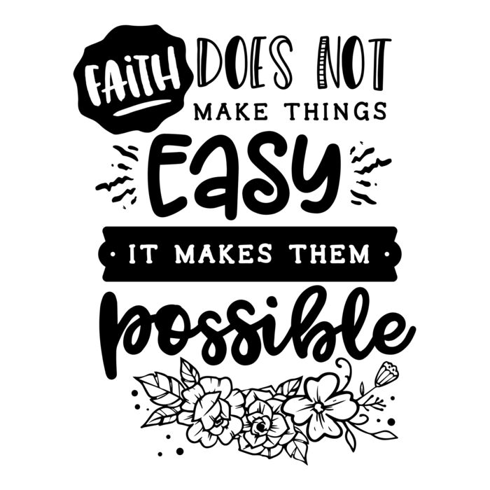 FAITH DOES NOT MAKE THINGS EASY Thumbnail