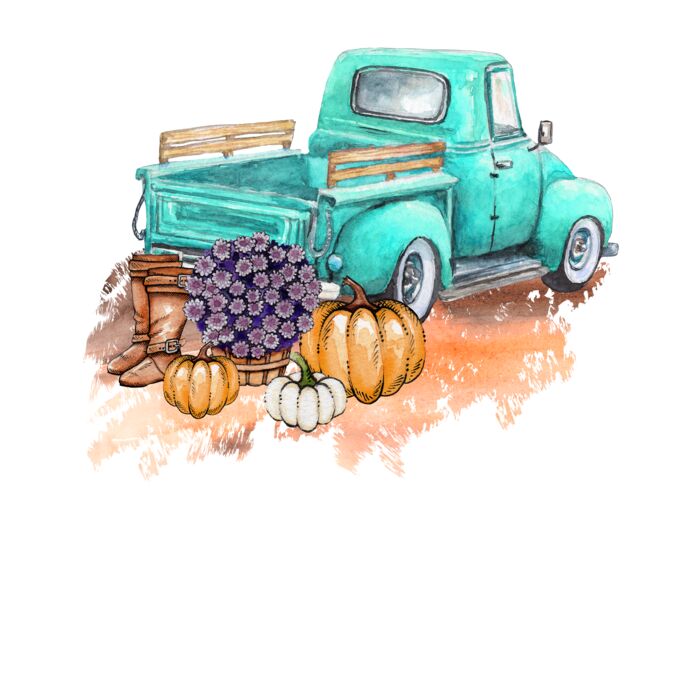 Vintage Fall Truck Thumbnail