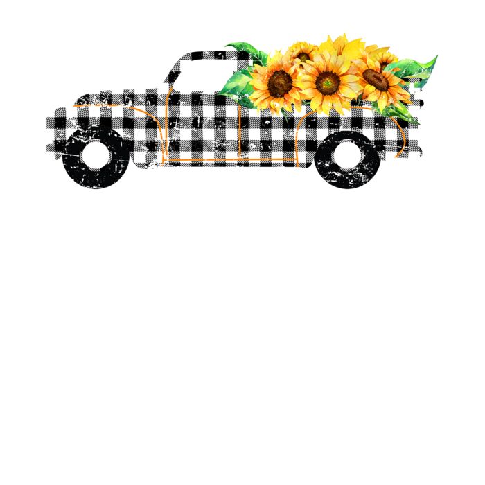 PLAID FALL FLORAL TRUCK Thumbnail