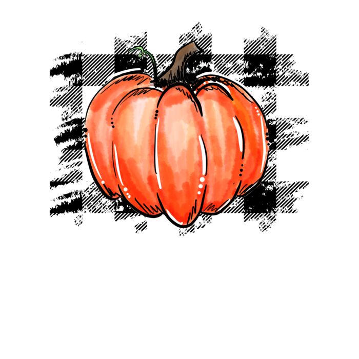 BUFFALO PLAID PUMPKIN   Wave Wash Hoodie Thumbnail