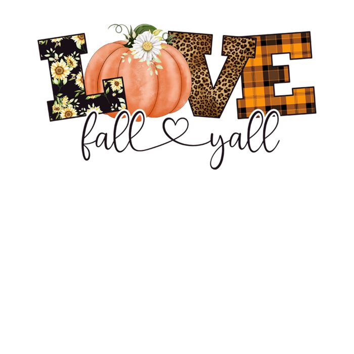Love Fall Yall Pumpkin Thumbnail