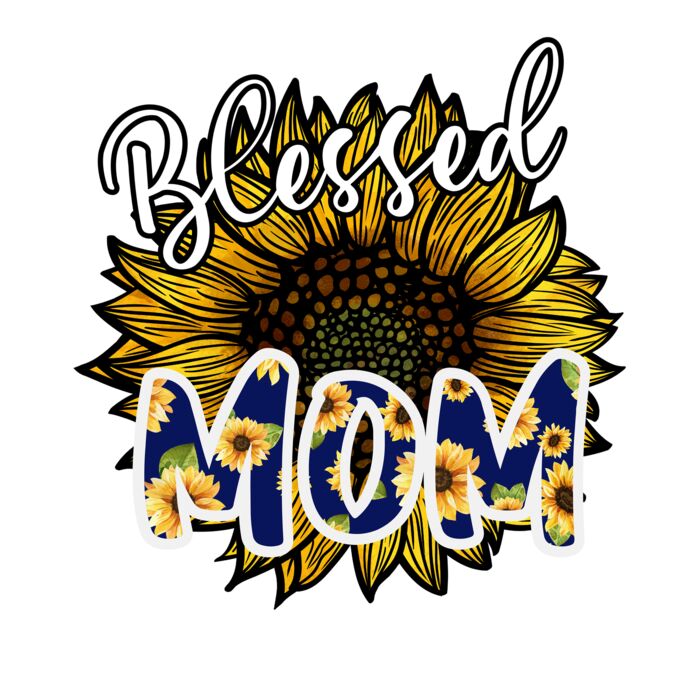 MOM LIFE  BLESSED MOM SUNFLOWER Thumbnail