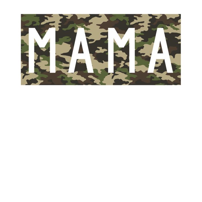 camo mama ladies muscle tank Thumbnail