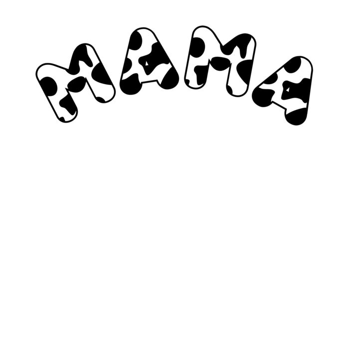 NUBLEND CREW SWEATSHIRT MAMA COWPRINT Thumbnail