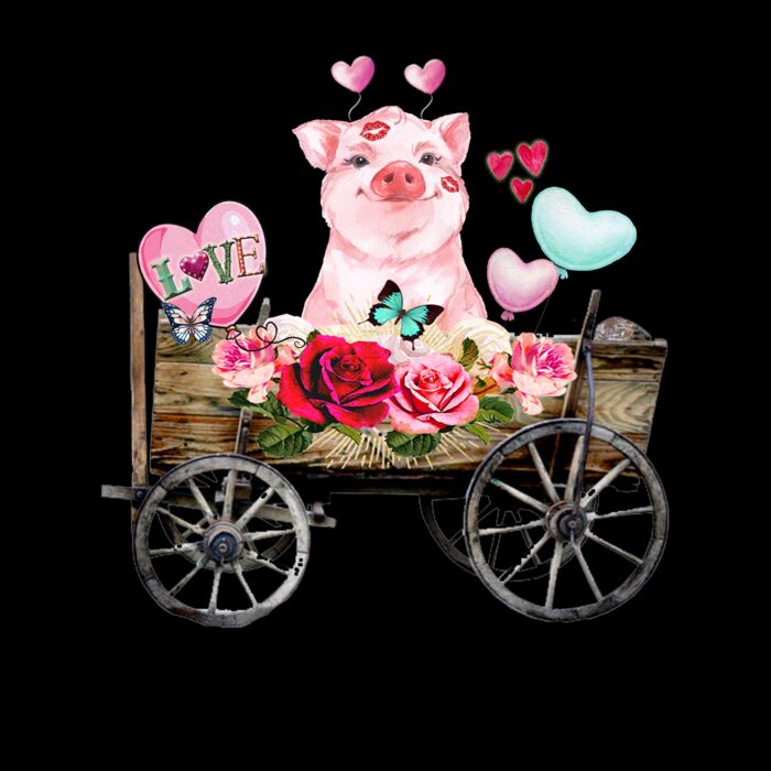 Valentine Pig Wagon Thumbnail