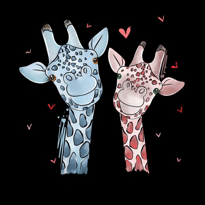 Giraffe Love Thumbnail