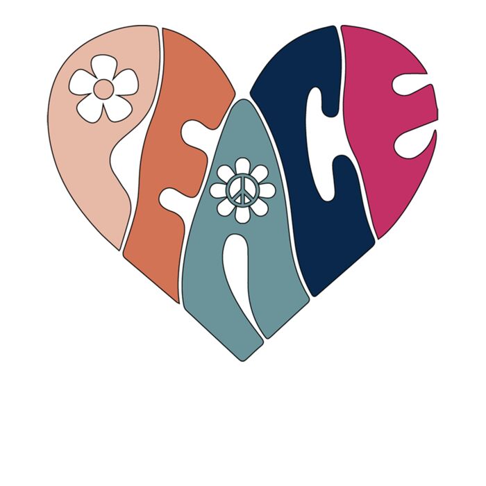 groovy peace heart Thumbnail