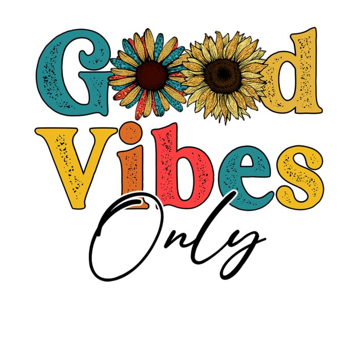 Good Vibes Only floral Thumbnail