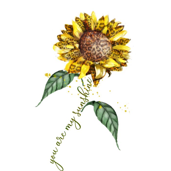 YOU ARE MY SUNSHINE SUNFLOWER Thumbnail