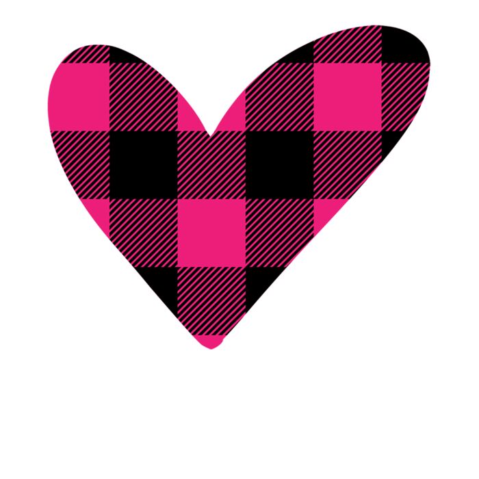 PINK PLAID HEART Thumbnail