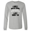 Unisex Triblend Long Sleeve Tee Thumbnail